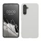 Etui Kwmobile do Samsung Galaxy A54 5G, białe, silikonowe, 60796.48