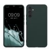 Etui Kwmobile do Samsung Galaxy A34 5G, Ciemnozielone, Silikonowe, 60809.169