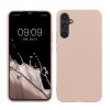 Etui Kwmobile do Samsung Galaxy A34 5G, kremowe, silikonowe, 60809.225