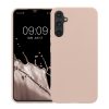 Etui Kwmobile do Samsung Galaxy A34 5G, kremowe, silikonowe, 60809.225