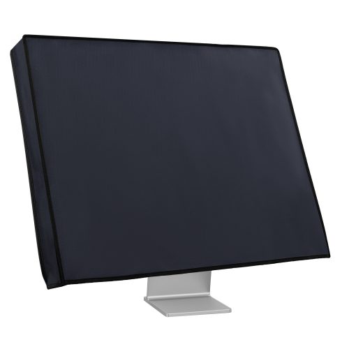Osłona Kwmobile na monitor 31-32 cali, czarna, plastik, 44636.17