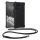 Etui Kwmobile ze smyczą do Motorola Edge 40 Pro/Edge Plus (2023), czarne, silikonowe, 61504.01