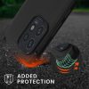 Etui Kwmobile ze smyczą do Motorola Edge 40 Pro/Edge Plus (2023), czarne, silikonowe, 61504.01