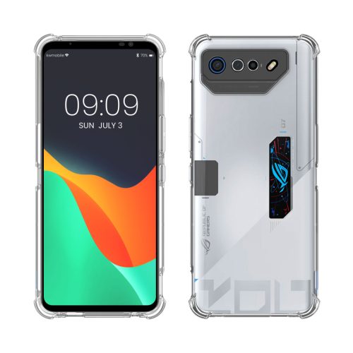 Etui Kwmobile do Asus ROG Phone 7 Ultimate, przezroczyste, silikonowe, 61512.03