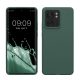 Etui Kwmobile do Motorola Edge 40, zielone, silikonowe, 61511.166