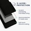 Etui Kwmobile do Motorola Edge 40, czarne, silikonowe, 61511.01