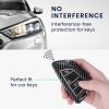 Etui na kluczyk samochodowy Kwmobile do BMW 3 przyciski, inteligentny klucz, szary/czarny, plastikowy, 56724.03