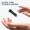 Etui Kwmobile do Garmin Venu Sq 2 Music/Venu Sq 2, czarne, silikonowe, 60372.05