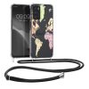 Etui Kwmobile ze smyczą do OPPO A16/A16s/A54s, wielokolorowe, silikonowe, 60758.03