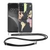 Etui Kwmobile ze smyczą do OPPO A16/A16s/A54s, wielokolorowe, silikonowe, 60758.03