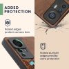 Etui Kwmobile do Xiaomi 12T/12T Pro, wielokolorowe, drewno/silikon, 60150.09