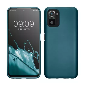   Etui Kwmobile do Xiaomi Redmi Note 10/Redmi Note 10S, zielone, silikonowe, 54542.251