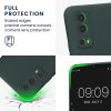 Etui Kwmobile do Vivo Y72 5G/Y52 5G, zielone, silikonowe, 59095.202