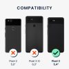 Etui Kwmobile do Google Pixel 3, czarne, silikonowe, 45967.01