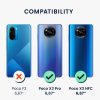 Zestaw 3 folii ochronnych Kwmobile do Xiaomi Poco X3 NFC/Poco X3 Pro, przezroczysty, plastikowy, 57236.2