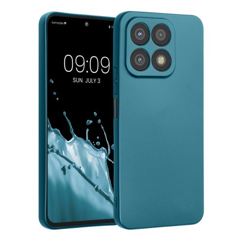 Etui Kwmobile do Honor X8a, niebieskie, silikonowe, 60942.251