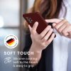 Etui Kwmobile do Samsung Galaxy A53 5G, ciemnoczerwone, silikonowe, 57835.19