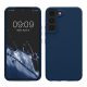 Etui Kwmobile do Samsung Galaxy S22, niebieskie, silikonowe, 56756.116
