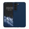 Etui Kwmobile do Samsung Galaxy S22, niebieskie, silikonowe, 56756.116