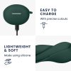Etui Kwmobile na słuchawki Huawei Freebuds 5i, Zielone, Silikon, 59282.80
