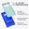 Etui Kwmobile do Samsunga Galaxy S10e, niebieskie, silikonowe, 47944.134