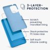 Etui Kwmobile do Samsung Galaxy A53 5G, niebieskie, silikonowe, 57835.104