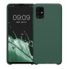 Etui Kwmobile do Samsunga Galaxy A51, zielone, silikonowe, 51197.166