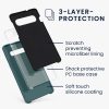 Etui Kwmobile do Samsunga Galaxy S10, zielone, silikonowe, 47732.207