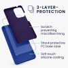 Etui Kwmobile do Samsung Galaxy A53 5G, niebieskie, silikonowe, 57835.134