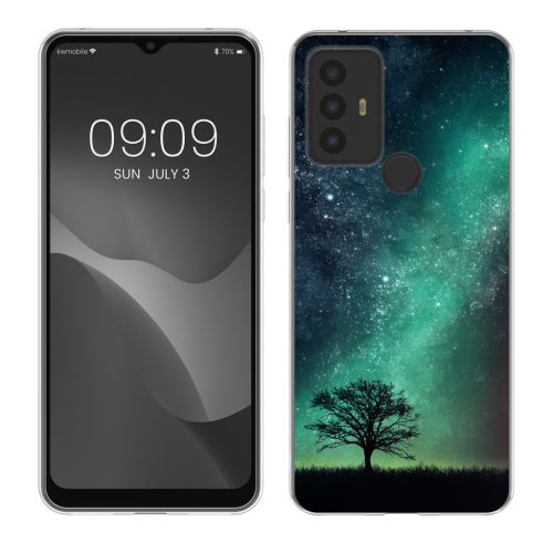Etui Kwmobile do TCL 30 E, wielokolorowe, silikonowe, 61586.01