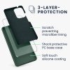 Etui Kwmobile do Samsung Galaxy A53 5G, zielone, silikonowe, 57835.166