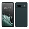 Etui Kwmobile do Google Pixel 7a, Ciemnozielone, Silikonowe, 61598.202