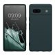 Etui Kwmobile do Google Pixel 7a, Ciemnozielone, Silikonowe, 61598.202