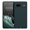Etui Kwmobile do Google Pixel 7a, Ciemnozielone, Silikonowe, 61598.202