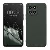Etui Kwmobile do Honor X8 5G/X6/70 Lite 5G, Ciemnozielone, Silikon, 59879.169