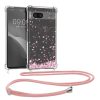 Etui Kwmobile ze smyczą do Google Pixel 7a, wielokolorowe, silikonowe, 61604.02