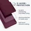 Etui Kwmobile do Google Pixel 7a, fioletowe, silikonowe, 61597.187