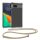 Etui Kwmobile ze smyczą do Google Pixel 7a, przezroczyste/kremowe, silikonowe, 61608.21