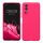 Etui Kwmobile do Vivo Y72 5G/Y52 5G, różowe, silikonowe, 59095.77