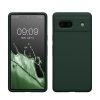 Etui Kwmobile do Google Pixel 7a, ciemnozielone, silikonowe, 61597.169