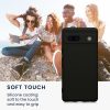 Etui Kwmobile do Google Pixel 7a, czarne, silikonowe, 61598.47