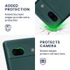 Etui Kwmobile do Google Pixel 7a, zielone, silikonowe, 61599.14
