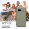 Etui Kwmobile do Google Pixel 7a, jasnozielone, silikonowe, 61598.172