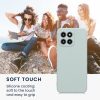 Etui Kwmobile do Honor X8 5G/X6/70 Lite 5G, jasnozielone, silikonowe, 59879.2