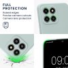 Etui Kwmobile do Honor X8 5G/X6/70 Lite 5G, jasnozielone, silikonowe, 59879.2