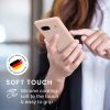 Etui Kwmobile do Google Pixel 7a, kremowe, silikonowe, 61597.225