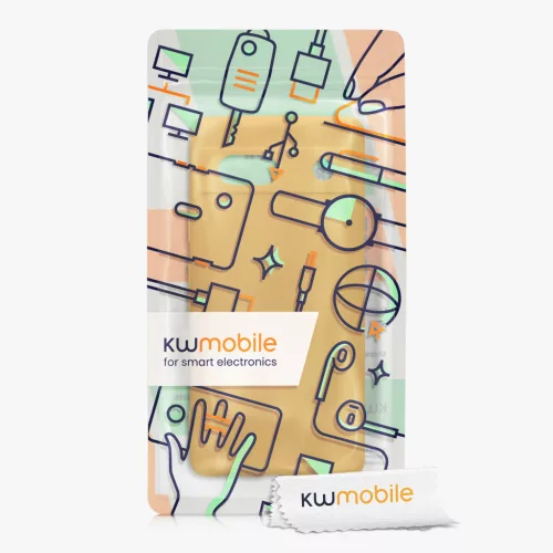 Etui Kwmobile do Google Pixel 7a, pomarańczowe, silikonowe, 61598.191