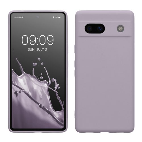 Etui Kwmobile do Google Pixel 7a, niebieskie, silikonowe, 61598.108