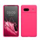 Etui Kwmobile do Google Pixel 7a, różowe, silikonowe, 61597.77