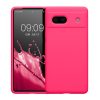 Etui Kwmobile do Google Pixel 7a, różowe, silikonowe, 61597.77